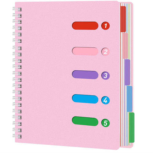 Notebook dividers pvc - a4,