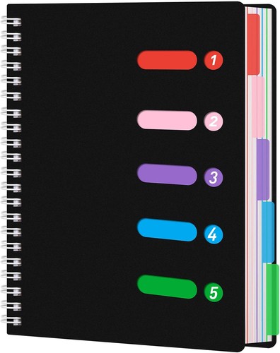 Koogel notebook with dividers - notebook,
