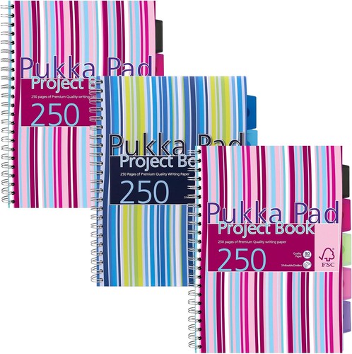 Elegant project book - a4, pack