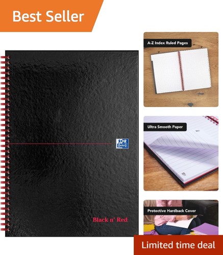 Elegant black red hardback - black/red,