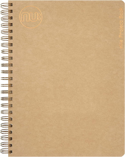 Kraft wire bound notebook - wire,