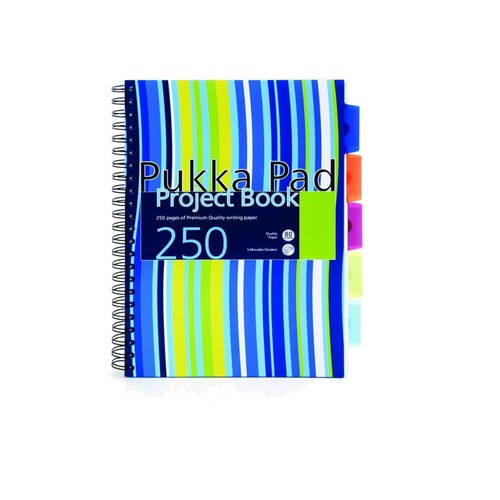 Ruled project book - a4,