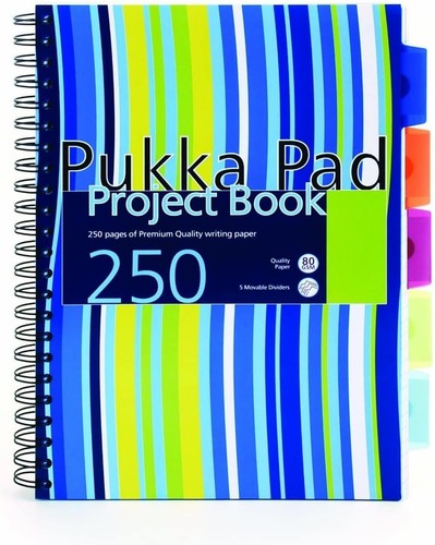 Pukka pad striped - a4,