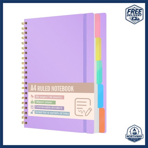 Durable lined notebook - durable, with