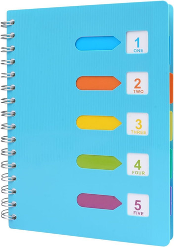 Notebook with dividers - notebook,