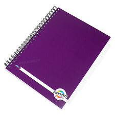 Purple A4 Project Book with