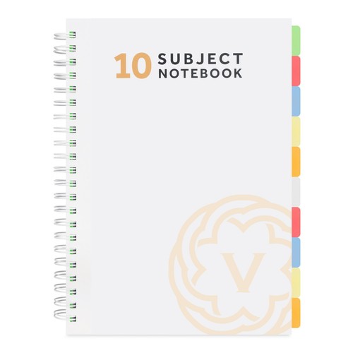 Subject notebook with - a4,