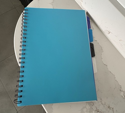 Baby blue multi section pad - multi,