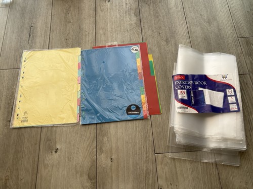 Divider and plastic school - a4,