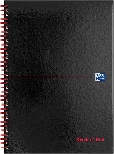 Oxford black red - oxford, ruled