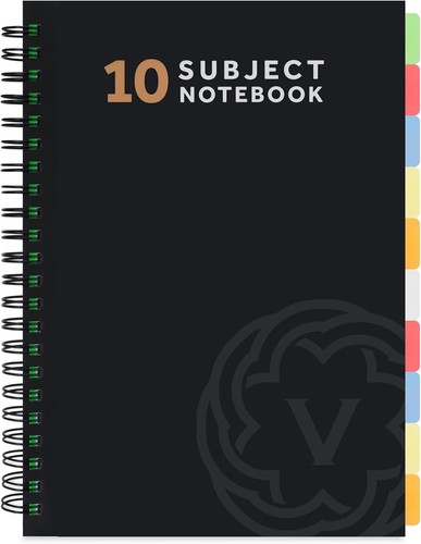 Subject notebook with 10 - subject,