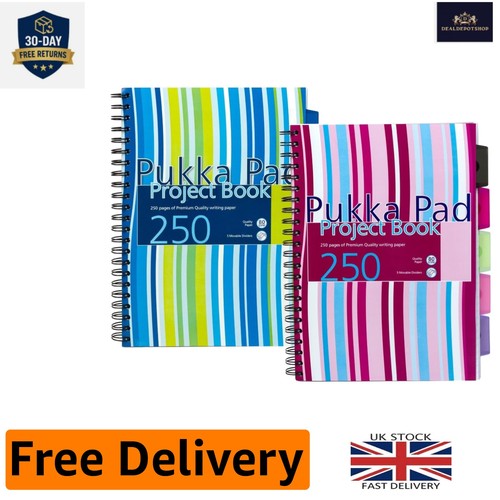 Pukka 80gsm project pad - a4,