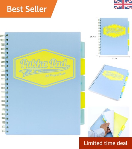 Elegant blue project book - blue,