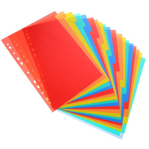 Set binder dividers - dividers, a4