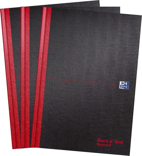 Notebook hardcover pack - a4, 3