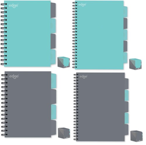 Project notebook with dividers - project,