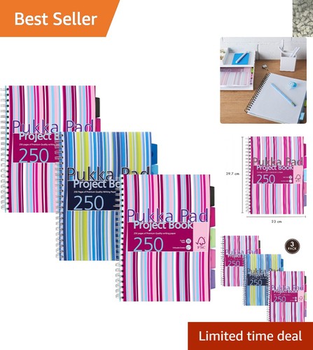 Stripes project book pack - a4,