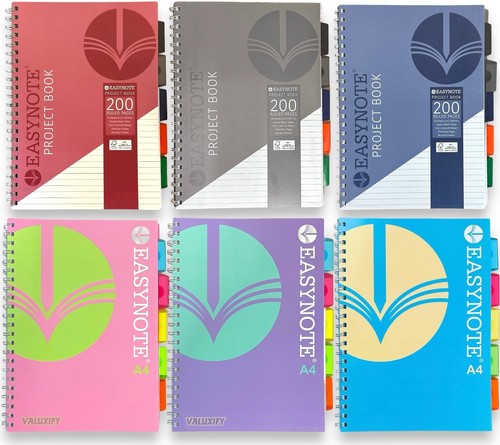 Project book spiral bound - project,