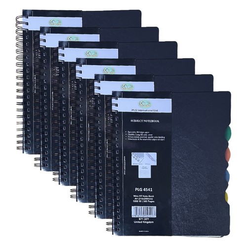 Subject notebook with 4 - subject,